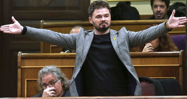 Gabriel Rufían le cuesta 105.000 euros al año a todos los españoles